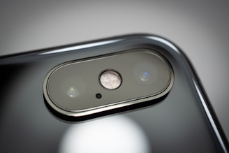 space gray iPhone X