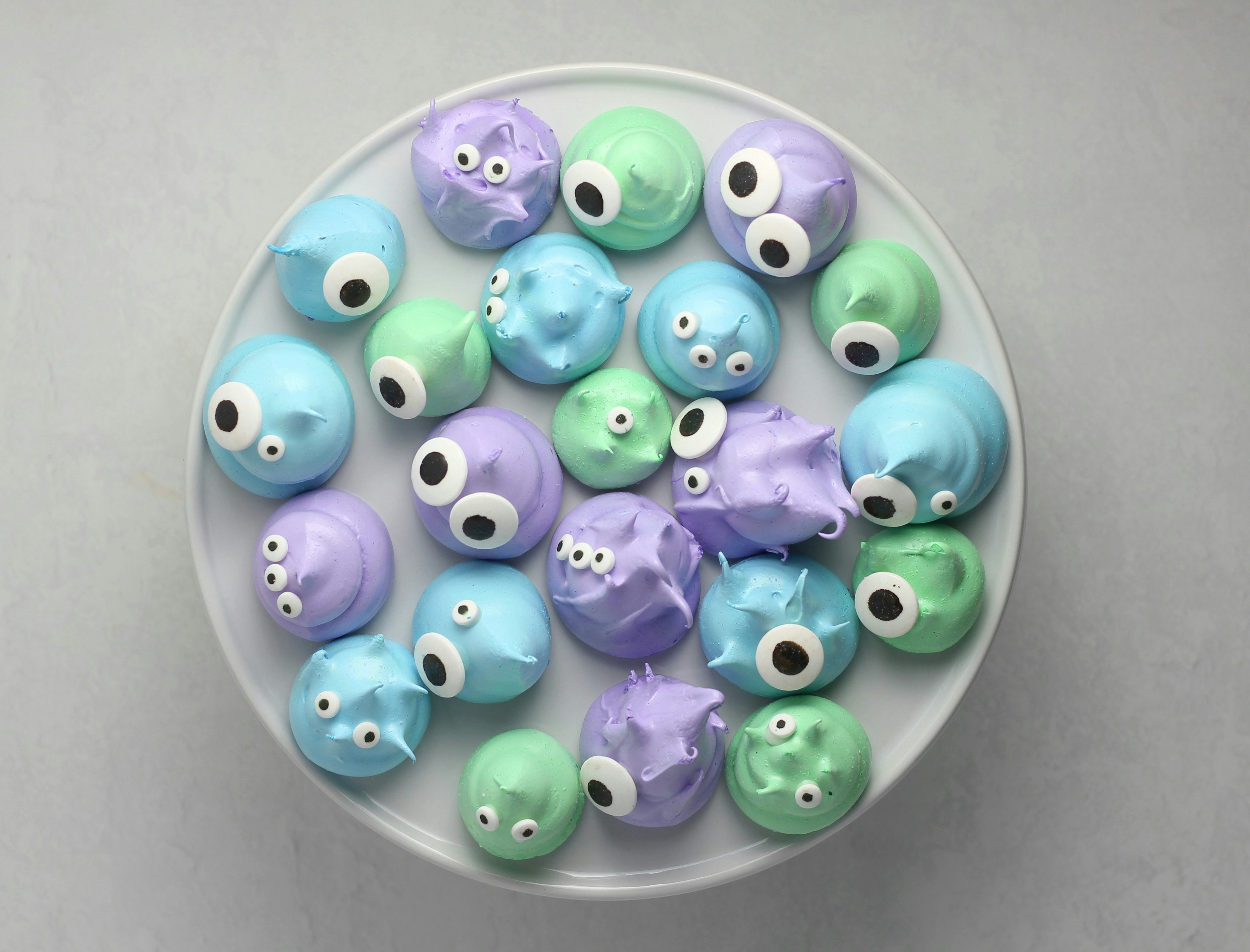 a bowl filled with lots of different colored candies