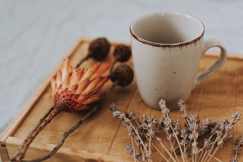 white ceramic mug