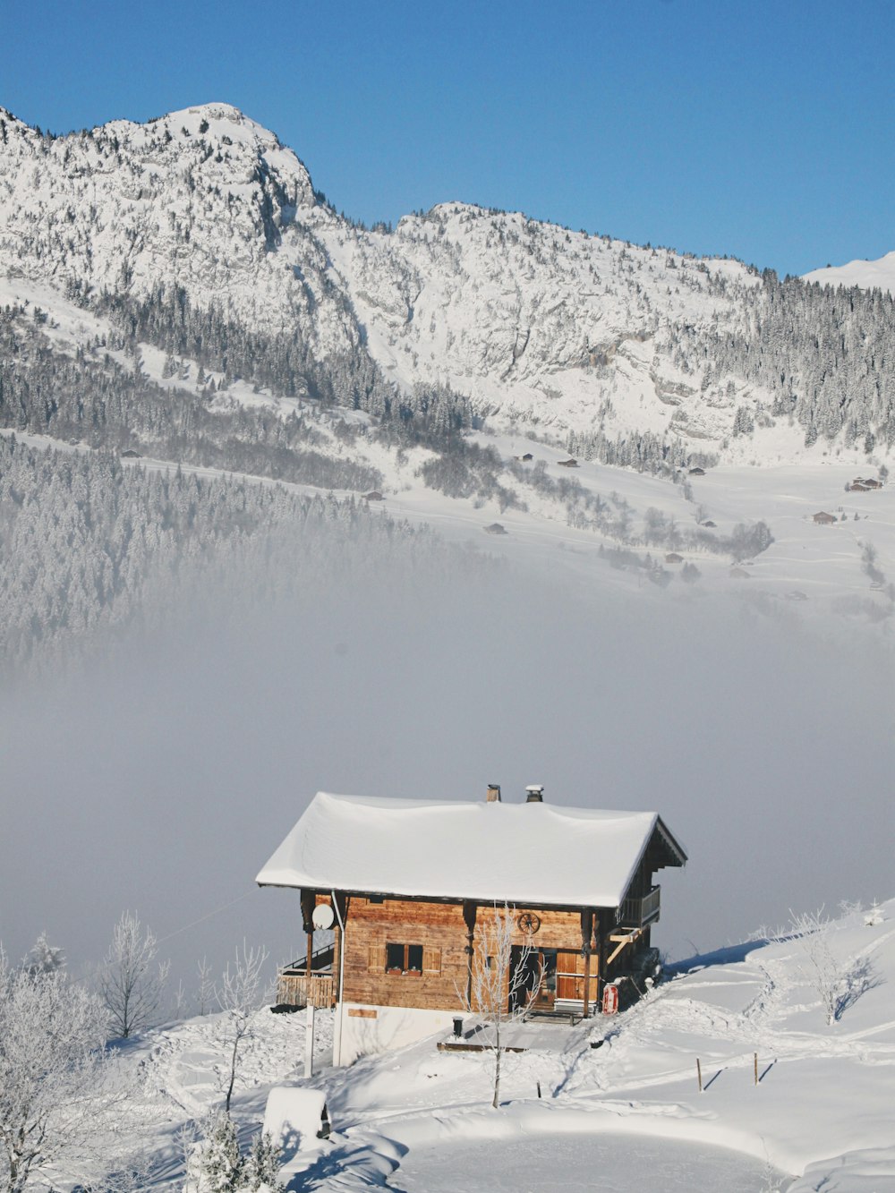 brown and white wooden house during daytime