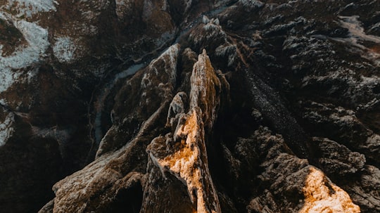 landscape photography of mountain in Turda Romania