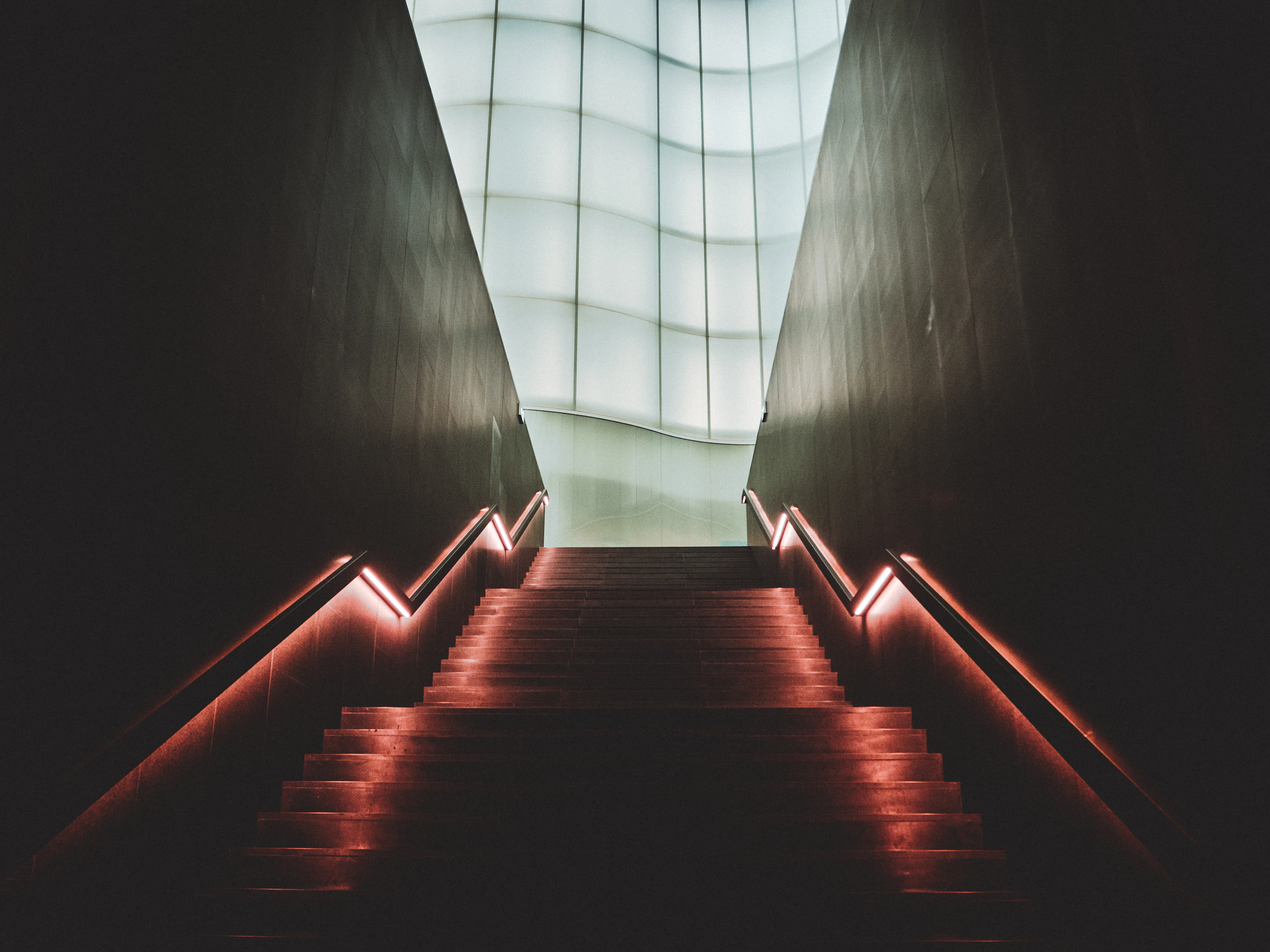 Close-up of stair steps