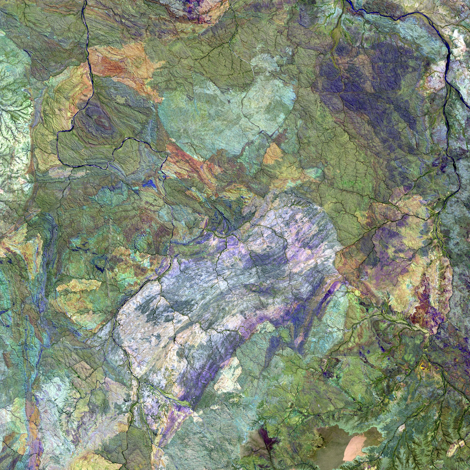 multicolored abstract painting