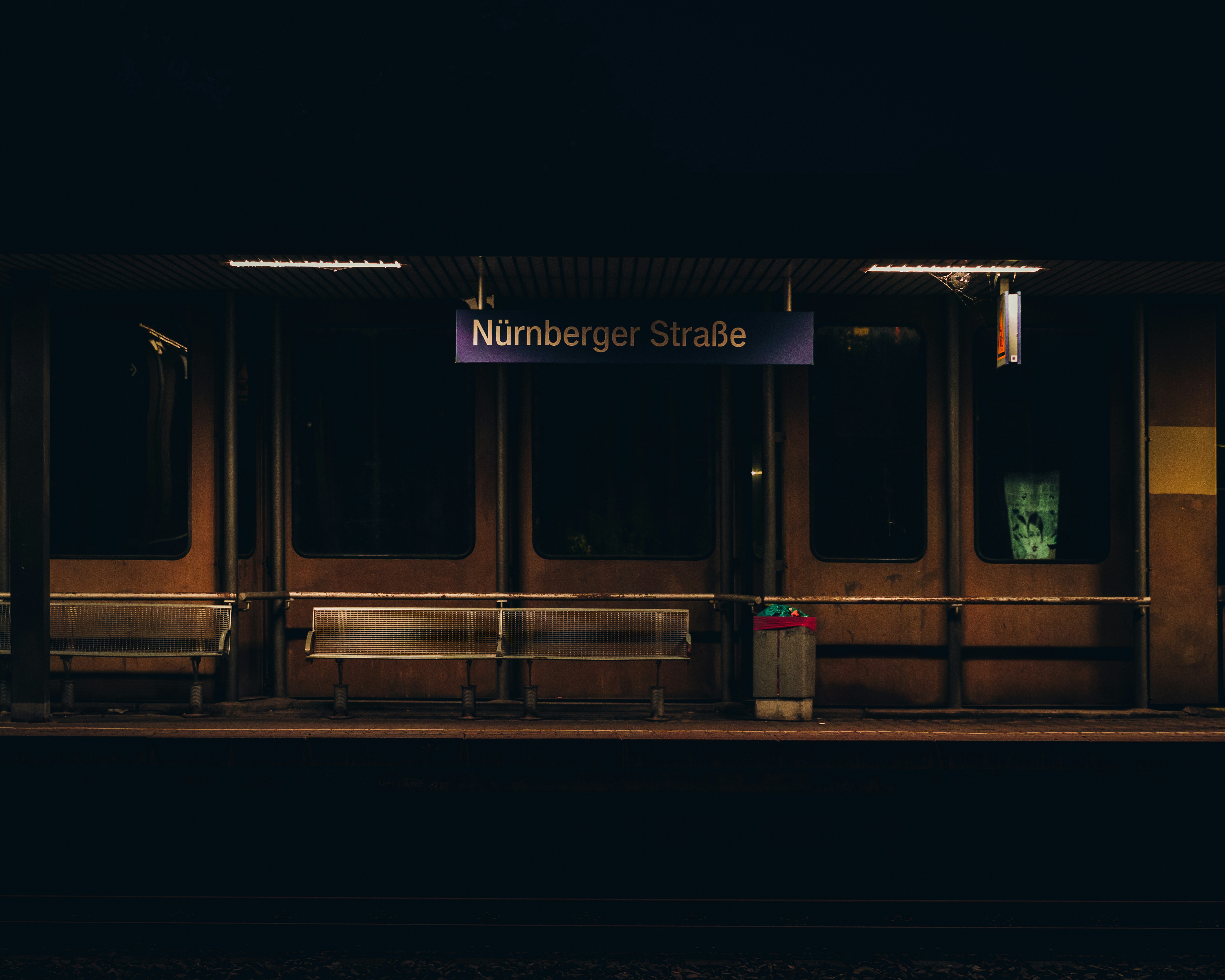 brown concrete building at night