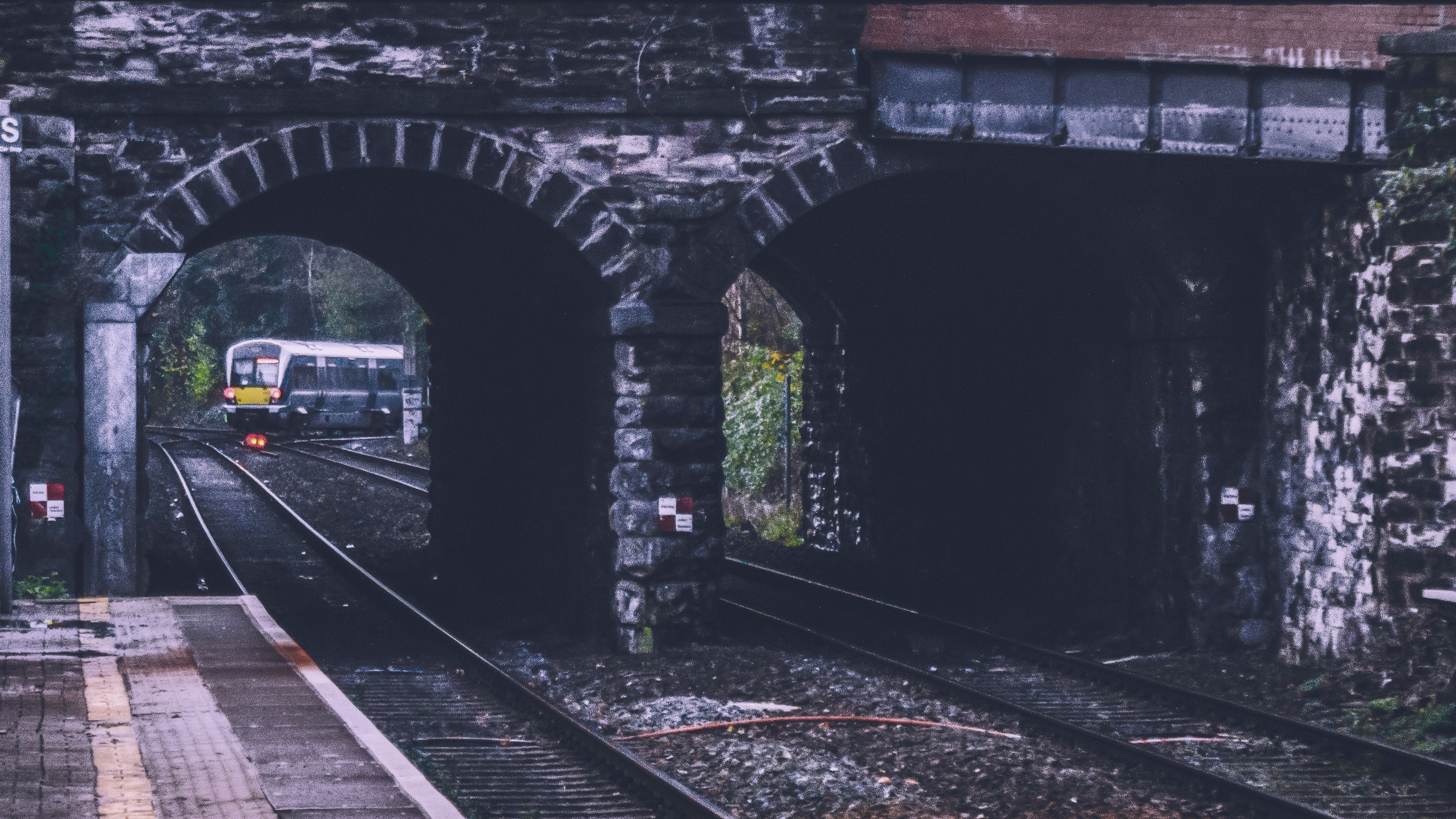 white and gray train during daytime