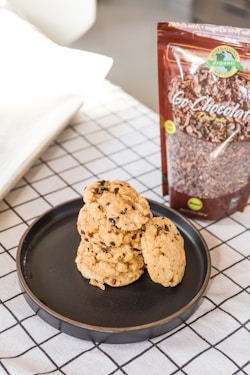 cookies on plate