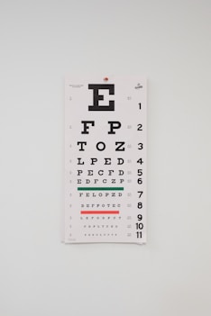 medical eye test