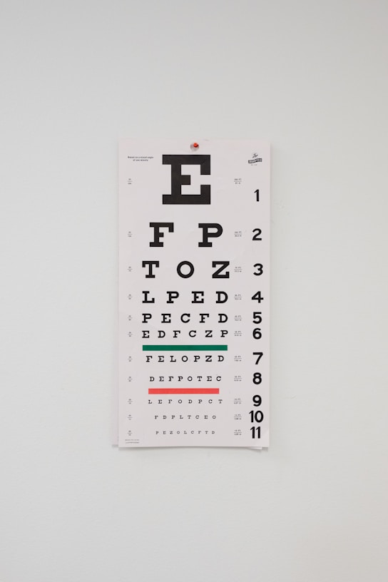 medical eye test