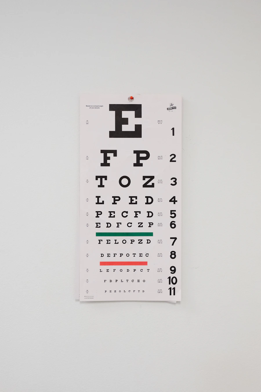 Eye exam representing vision insurance coverage