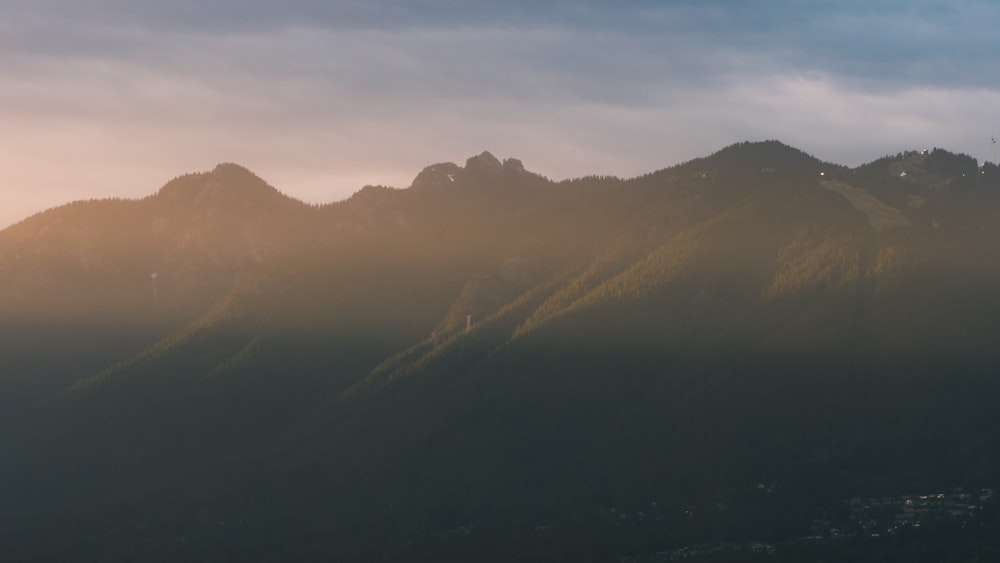 mountains during daytime