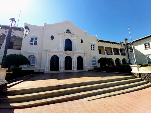 Exterior of the bonett locarno pumarejo abogados office building with elegant architecture.