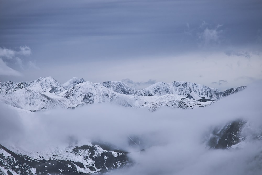 snow covered mountain