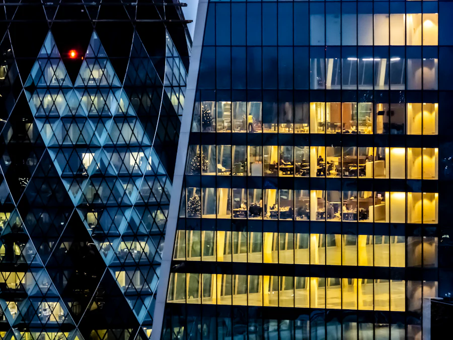 Corporate office tower