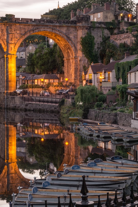 boats on dock during daytime in Knaresborough United Kingdom