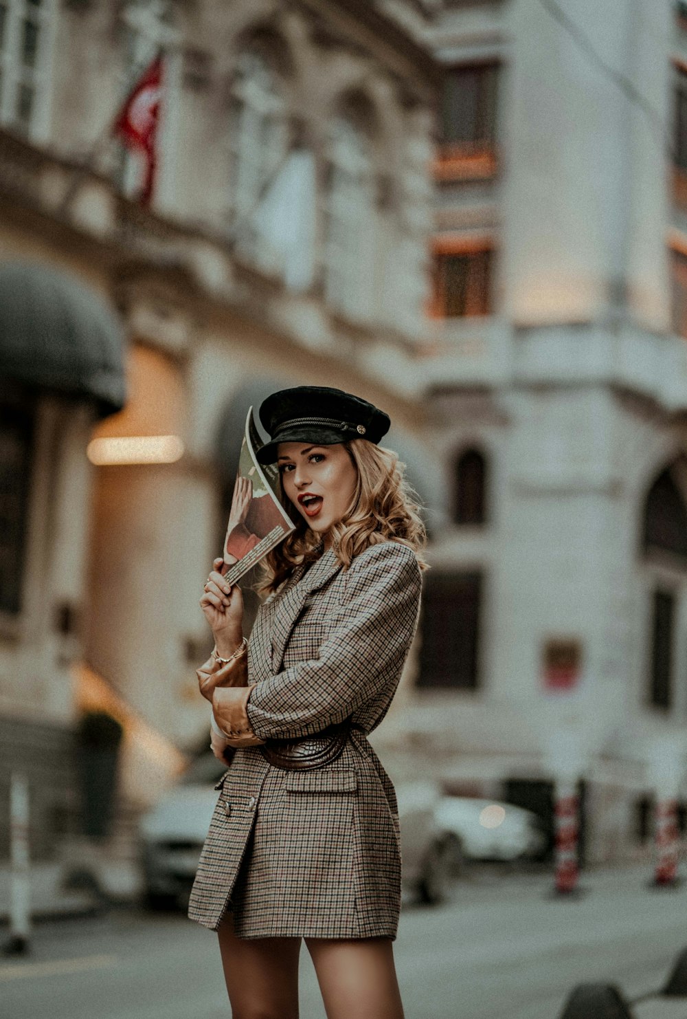 woman standing outdoors