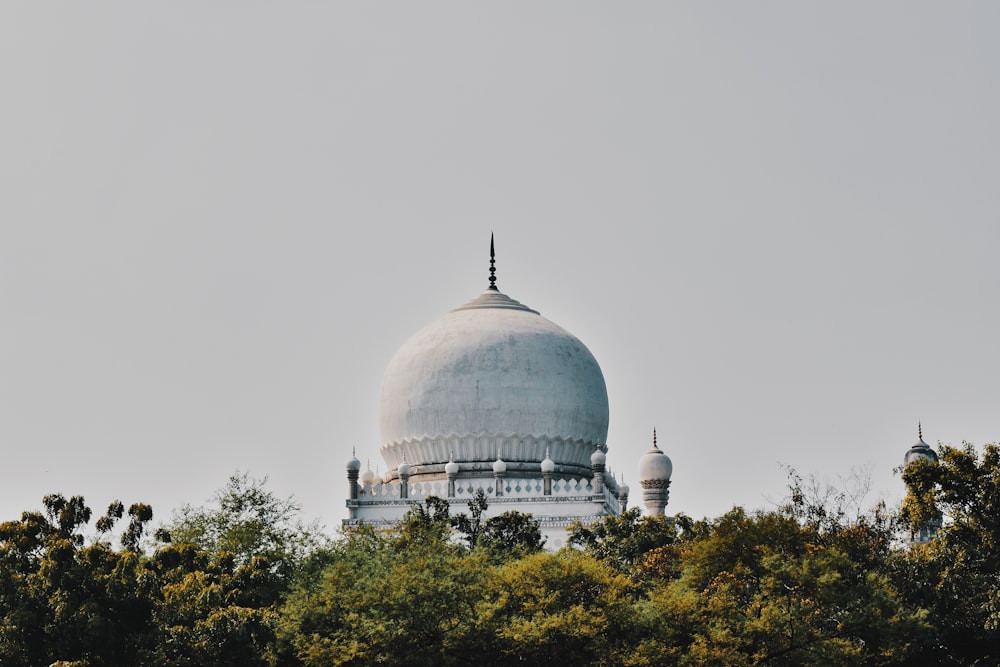 view photography of gray dome building during daytime