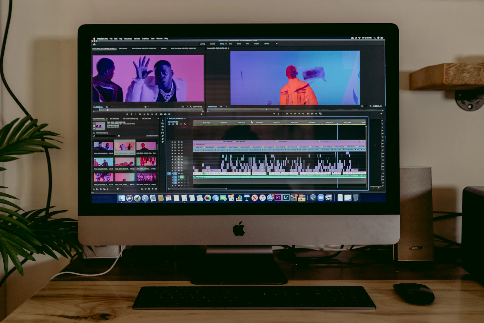 Echter Video-Editing-Bildschirm als Symbolbild für den Vairal Workshop