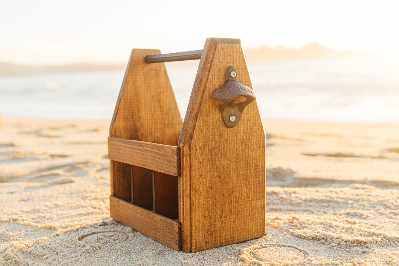 How to create a DIY wedding card box — Tools and materials are laid out for a DIY card box project.