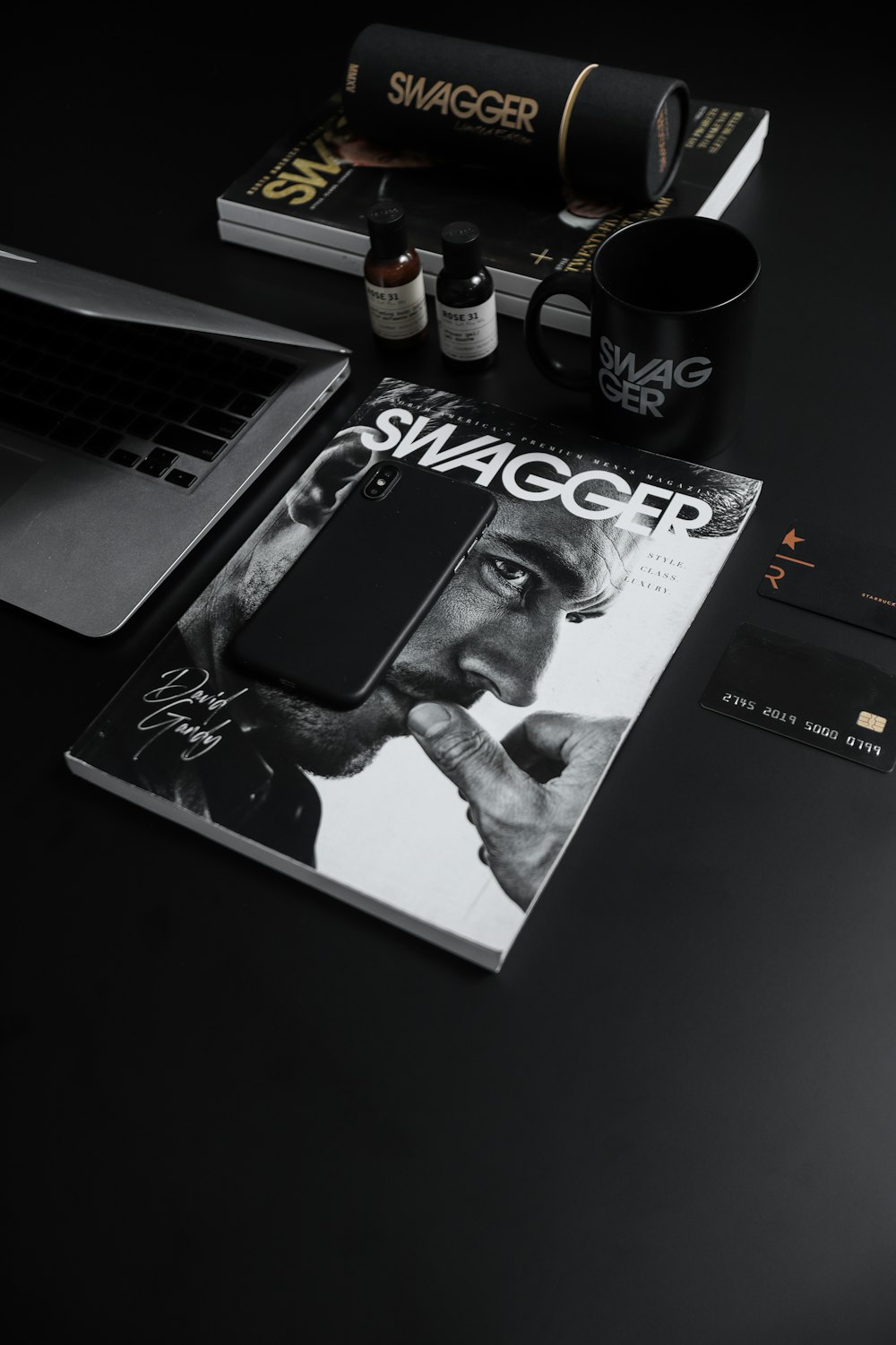 iPhone on top of Swagger magazine