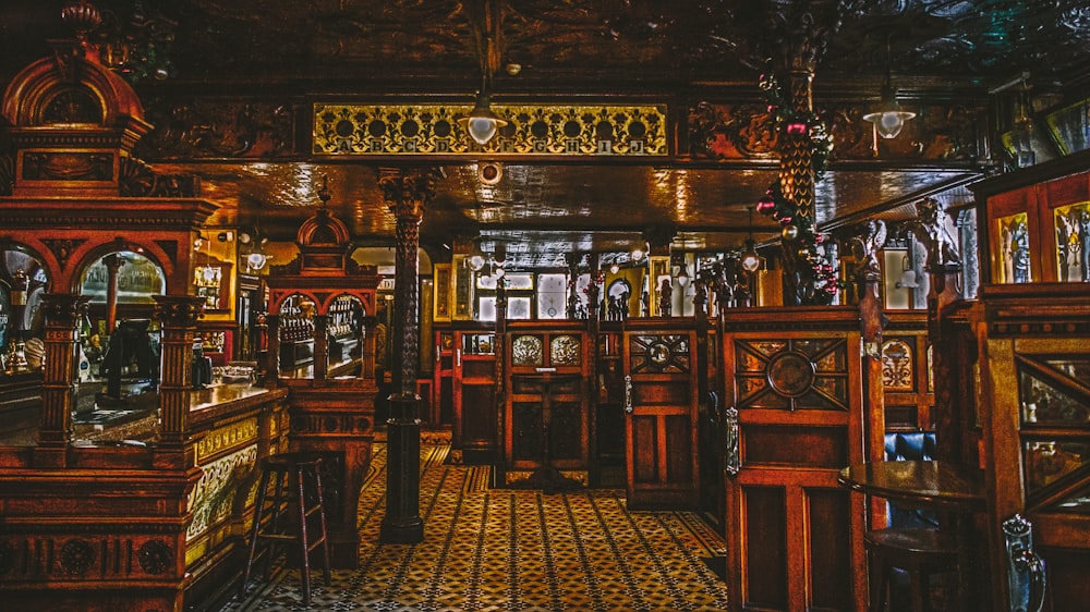 Braunes Café