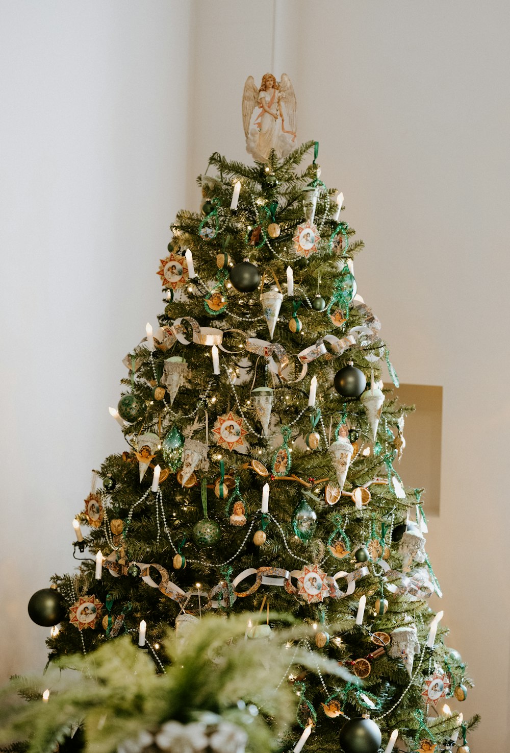 green Christmas tree