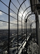 A beautiful view from a balcony in São Paulo.