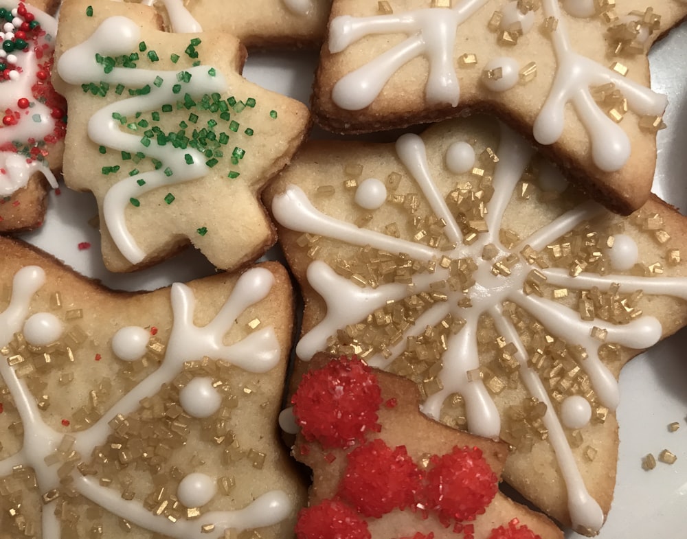 Biscotti a forma di stella