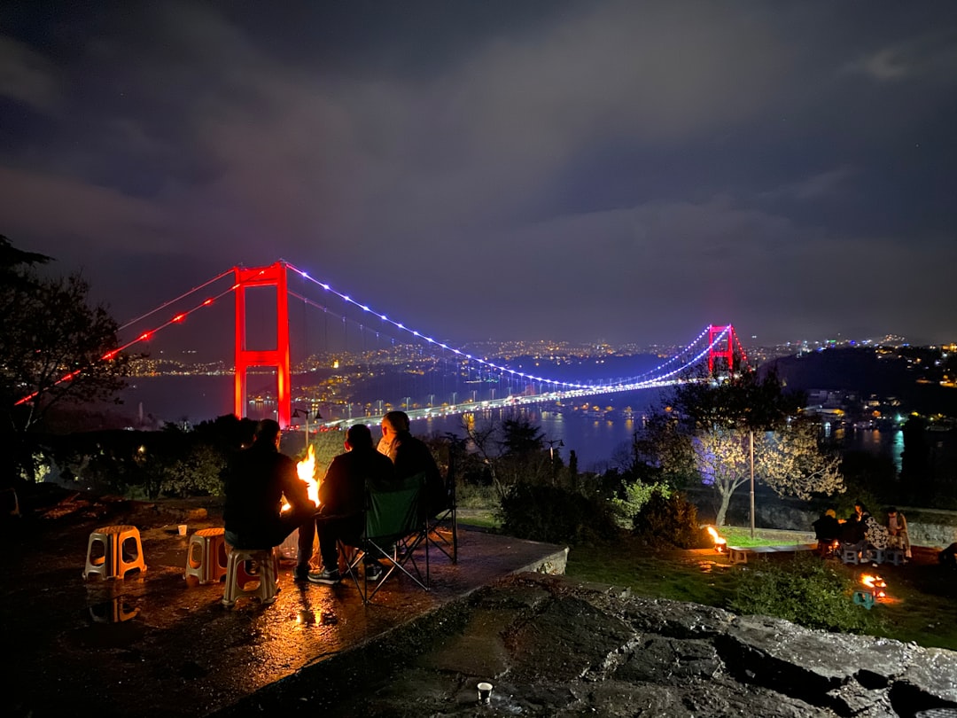 Suspension bridge photo spot Istanbul Körfez Caddesi