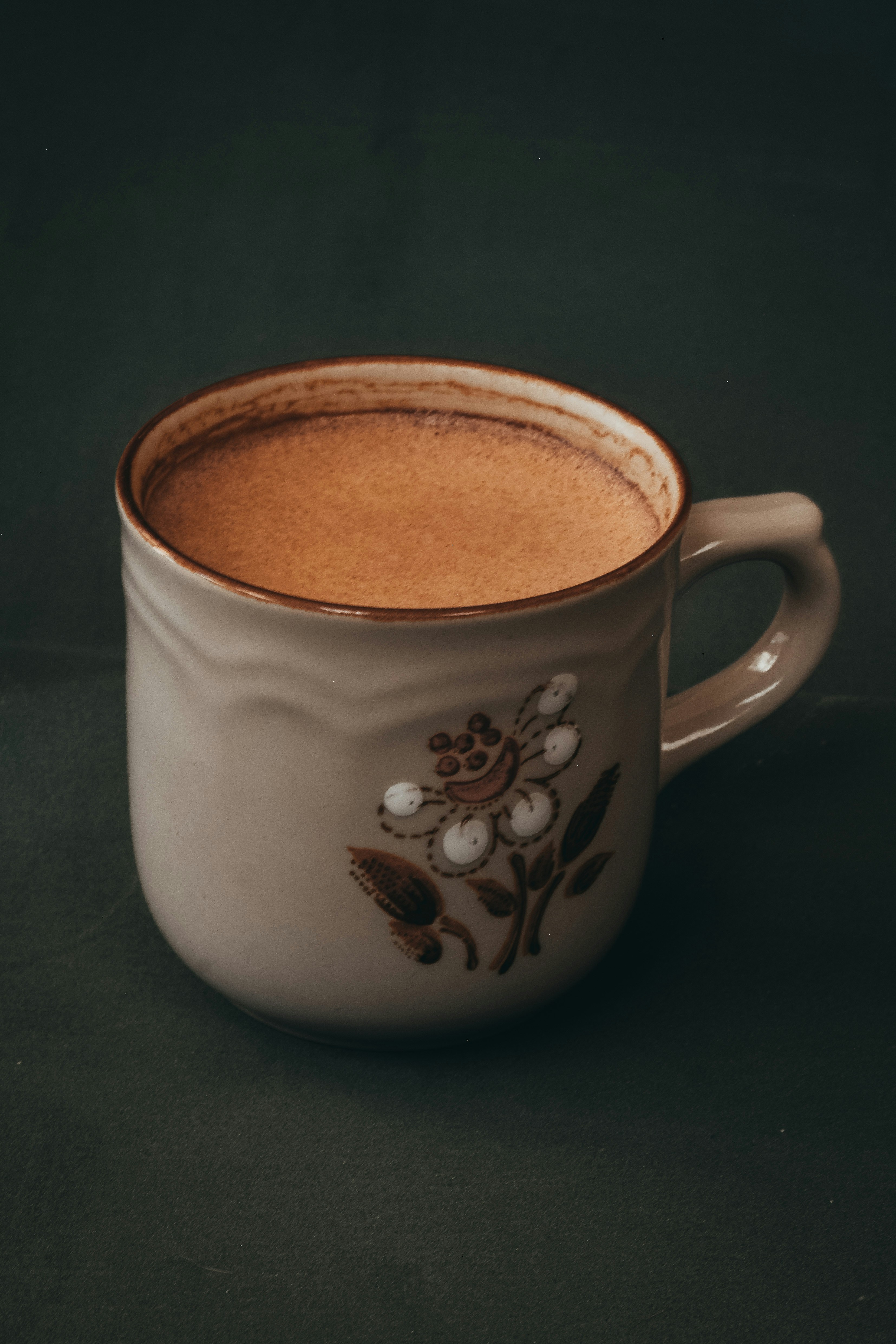 Image of a steaming mug of coffee