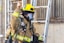 fireman uses Wilsons Remediation mold services