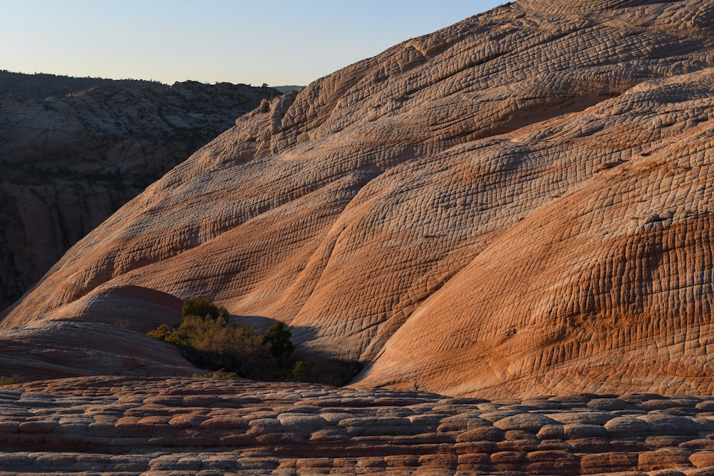 Badlands during daytime