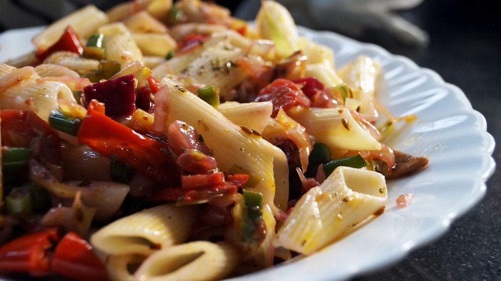 plate of pasta