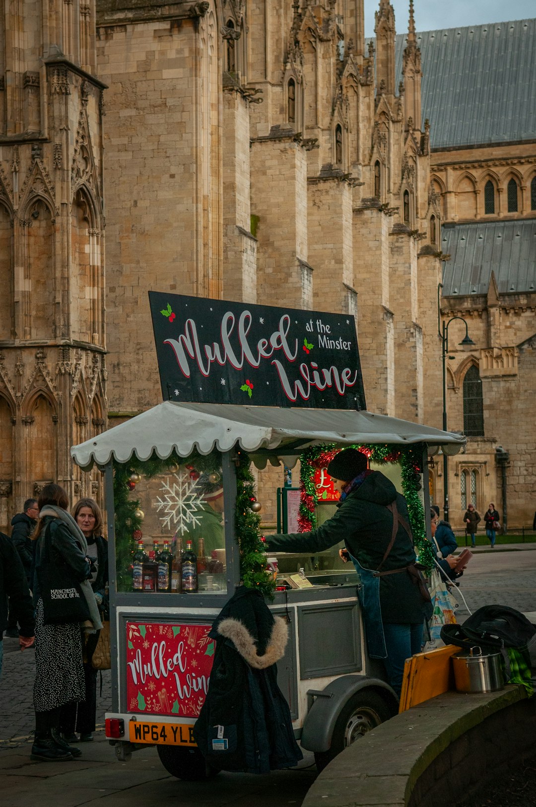 mulled wine stall