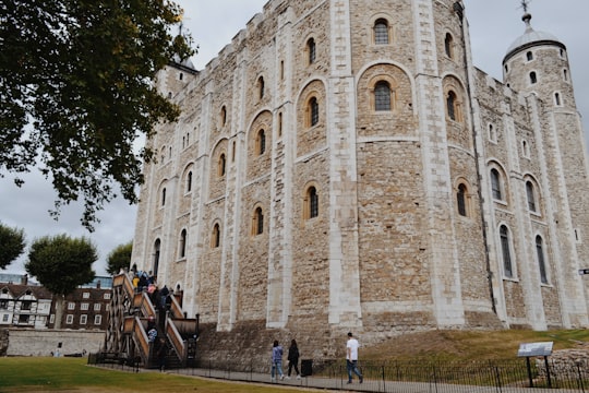 people walling near concrete building in Tower of London United Kingdom