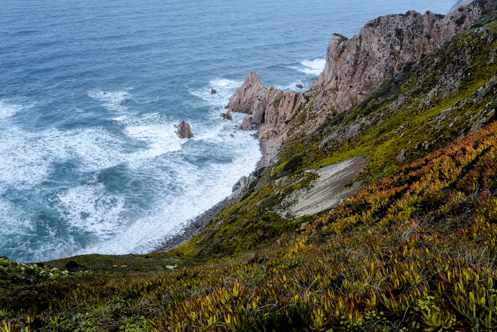 cliff near sea