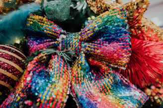multicolored bowtie