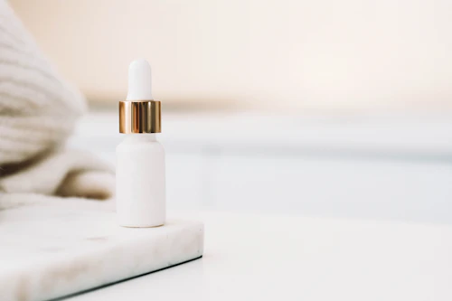 Skincare serum close-up
