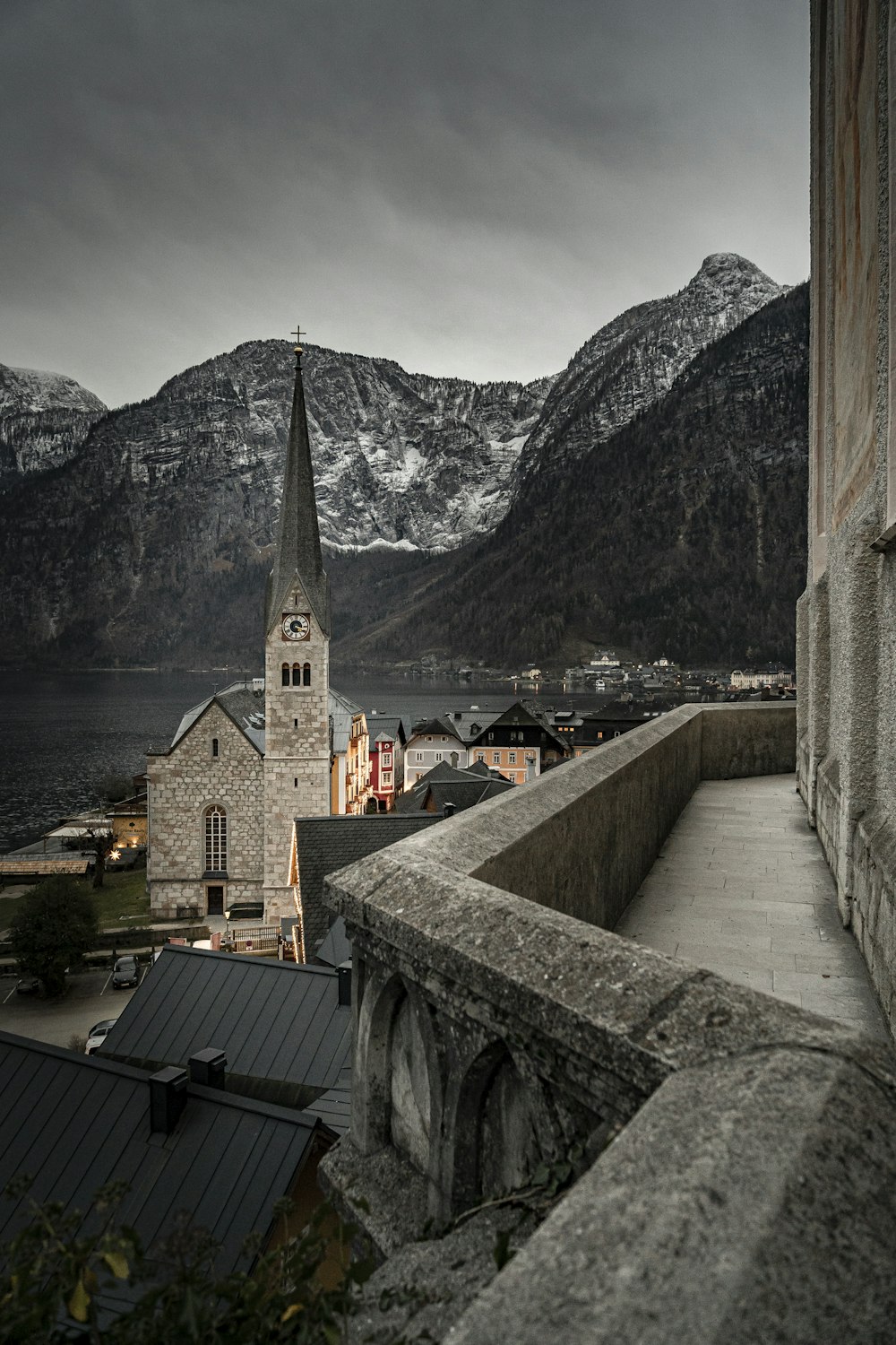 cathedral near sea