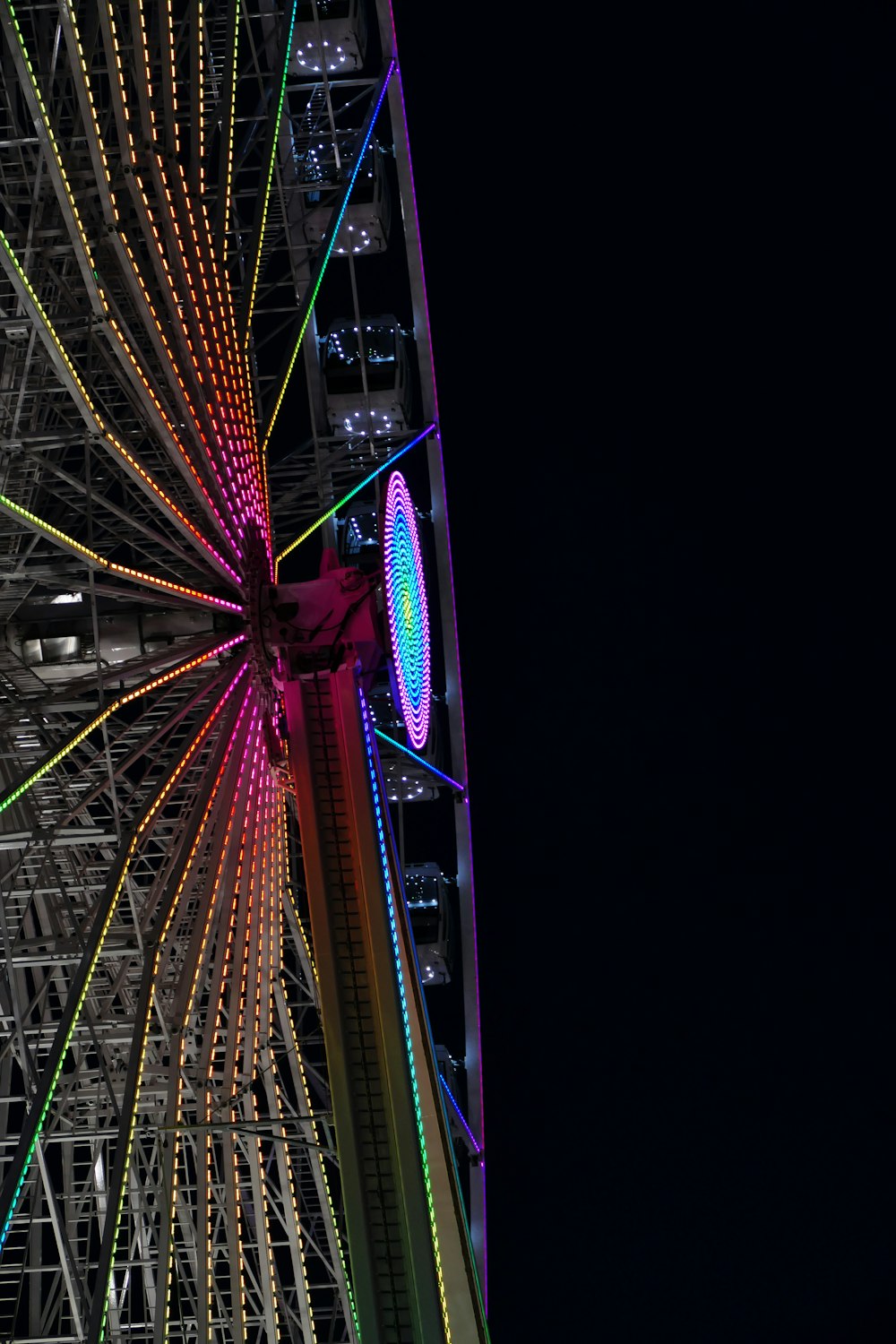 light Ferris wheel