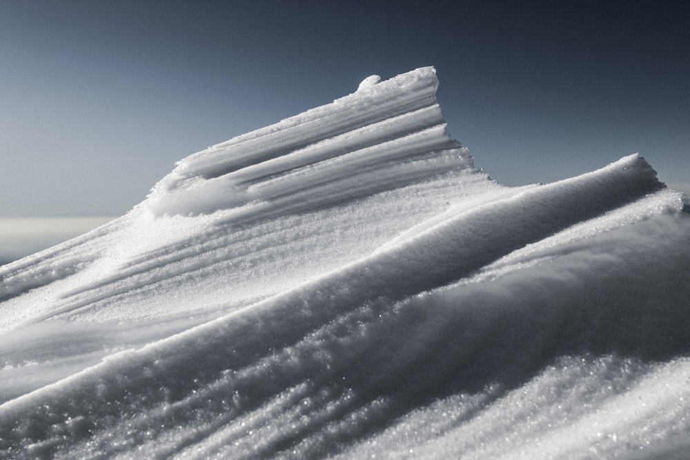 snow covered mountain