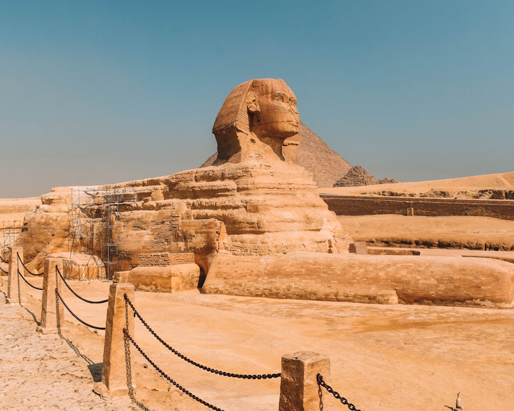 Spinx of Giza during daytime