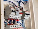 white circuit breakers