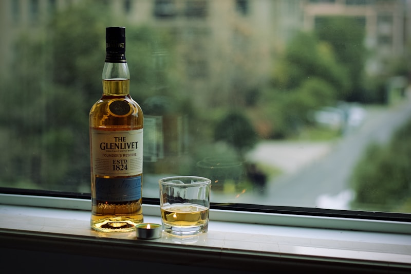 Garrafa de whisky single malt