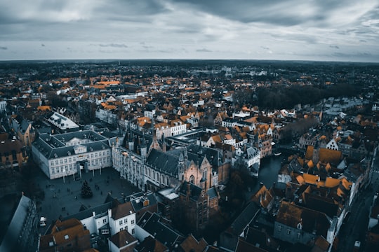 photo of Bruges Skyline near Saint Nicholas' Church