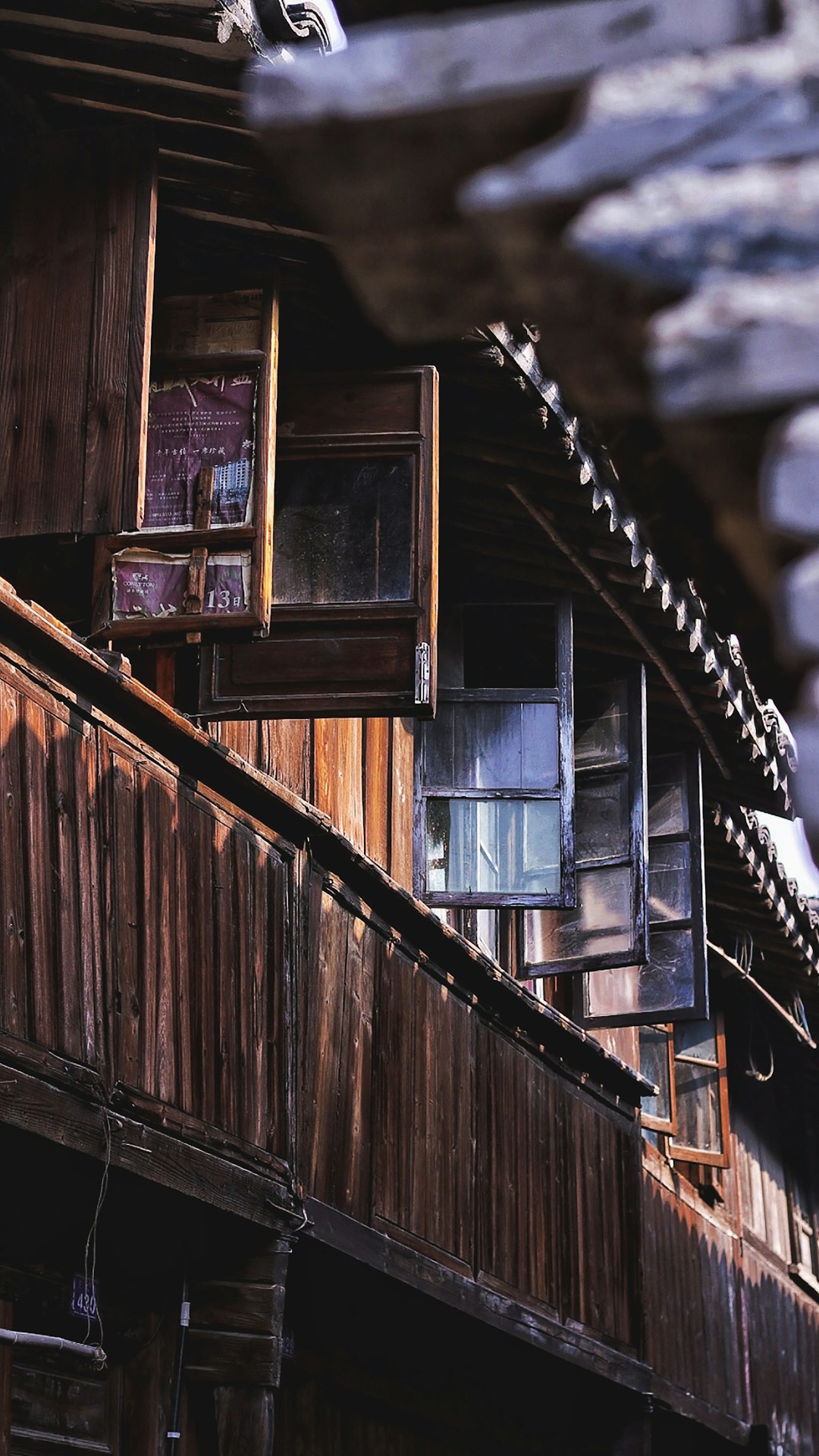 brown wooden house