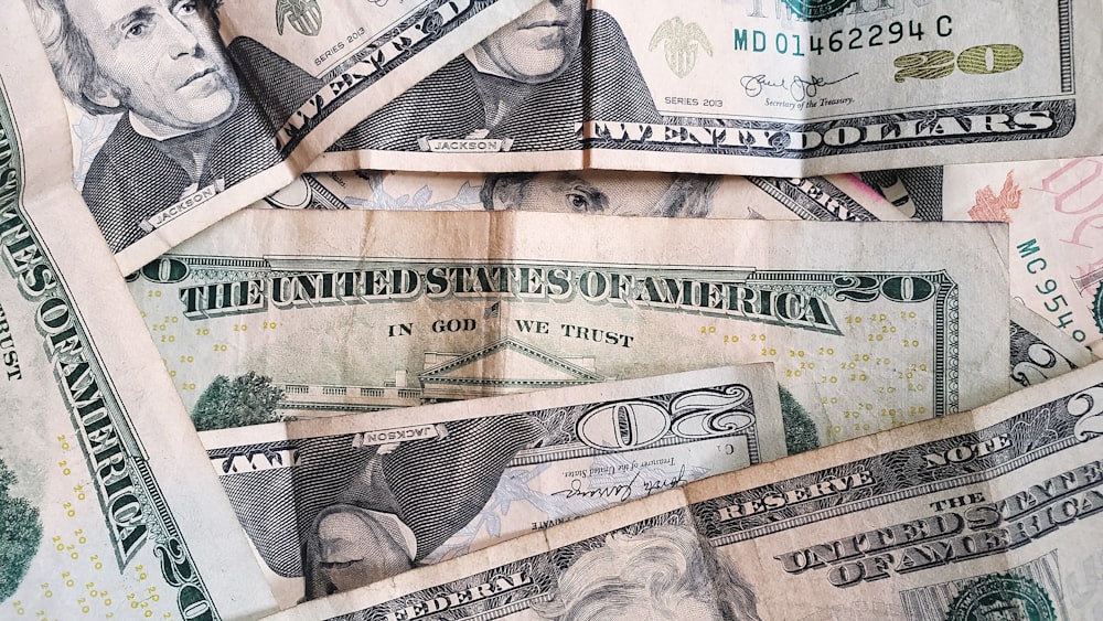 Notas de dólar americano