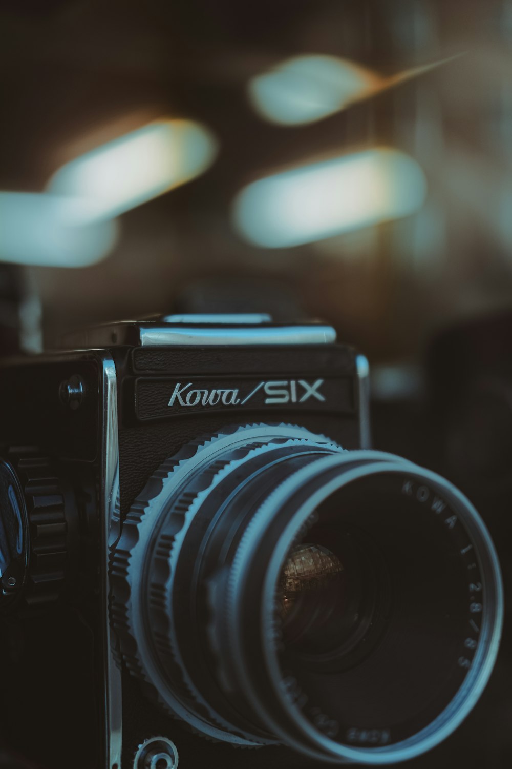 black Kowa Six camera