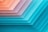 orange, pink, and teal illustration