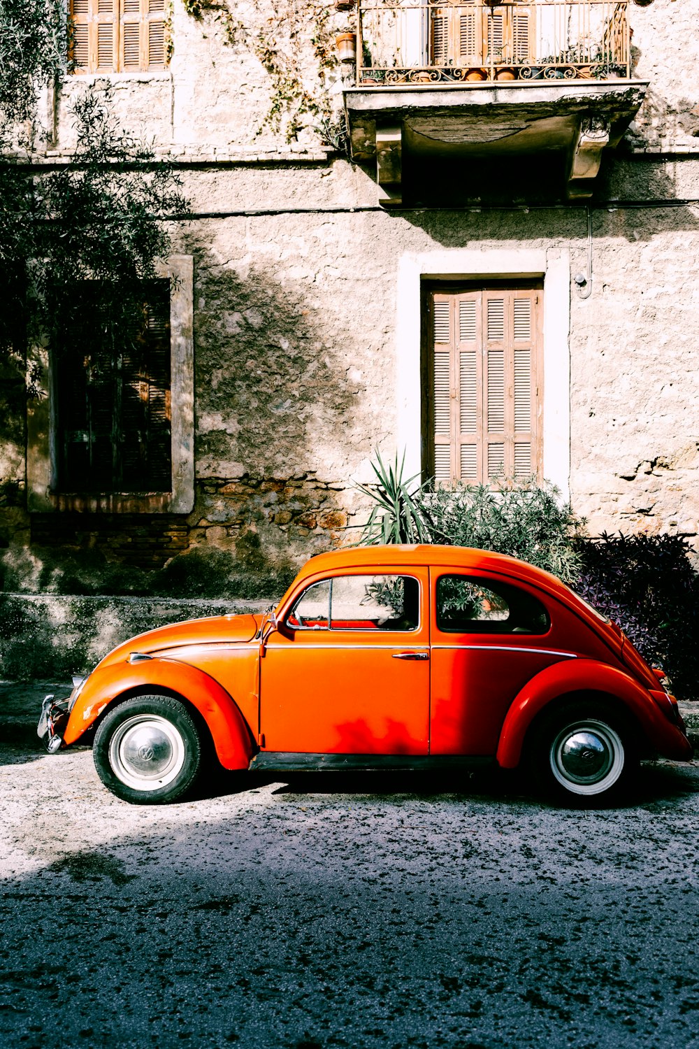 laranja Volkswagen Fusca