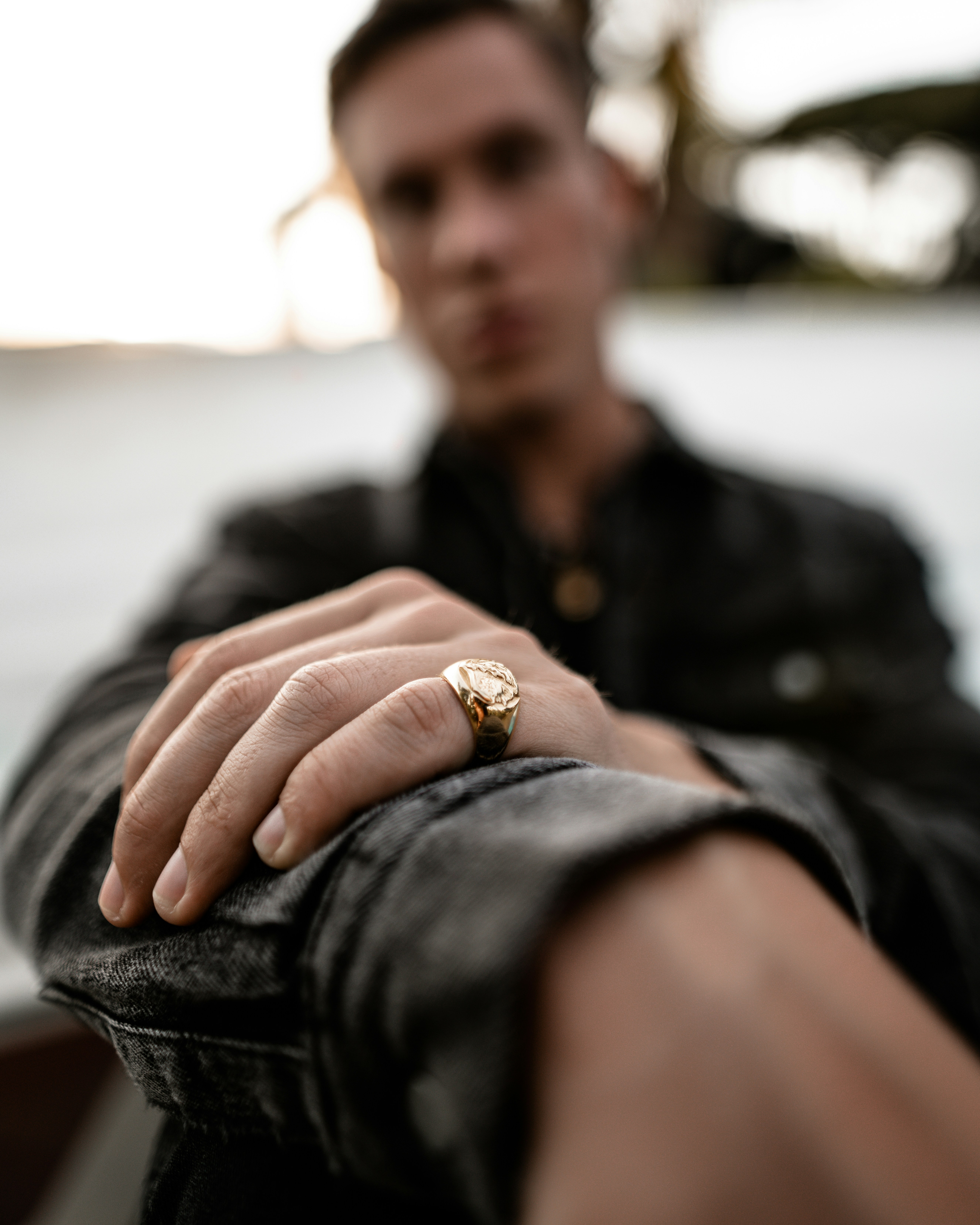 Minimalist Gold Signet